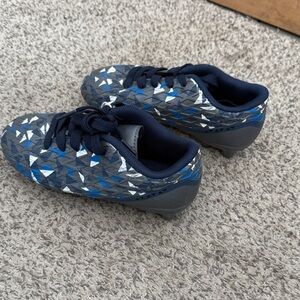 Dream Pairs Kids Blue Soccer Cleats